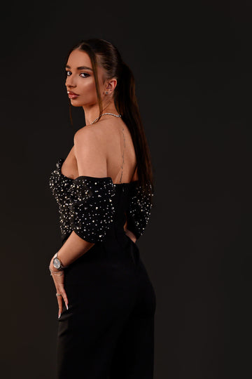 Rochie Noir Étoile